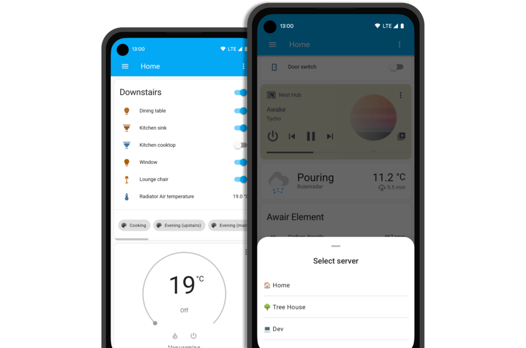 Home Assistant app