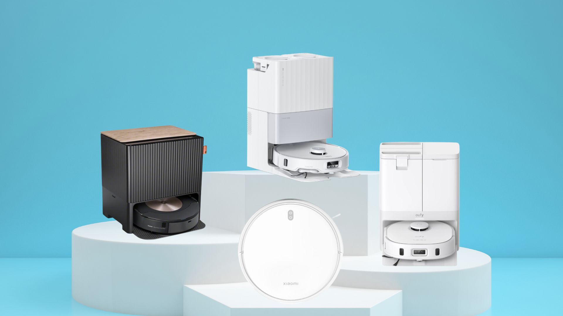 Bedste robotstøvsugere med og uden tømmestation og gulvvask