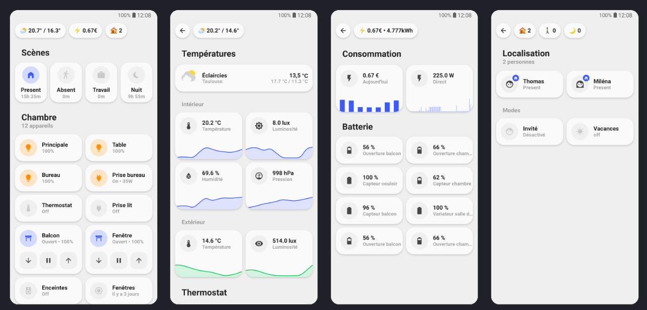 Home assistant minimalist ui dashboard